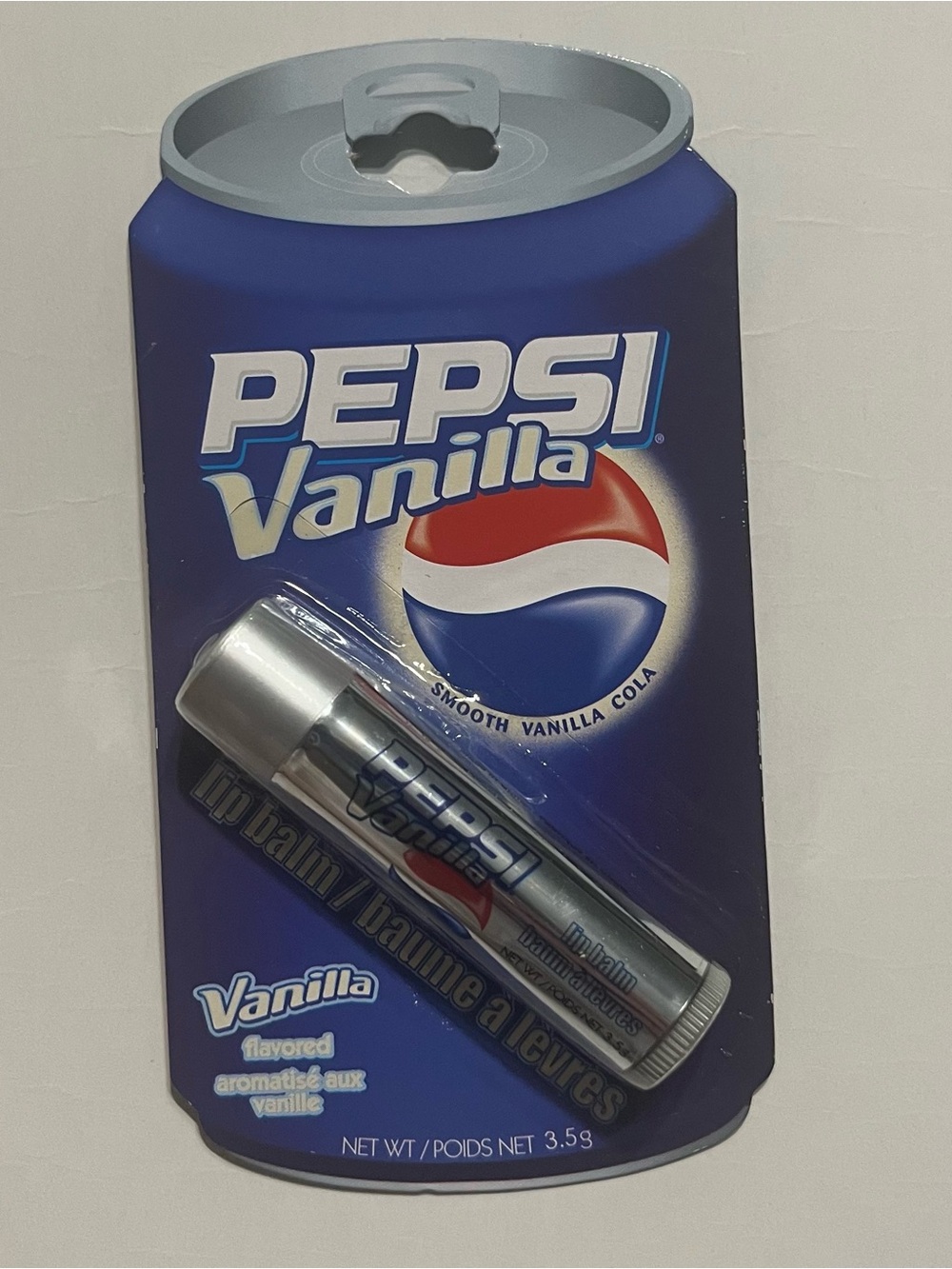 RARE Y2K Pepsi Vanilla Lip Balm in Soda Can Packaging Collectible Novelty